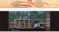 Desktop Screenshot of centralvaconstruction.com