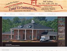 Tablet Screenshot of centralvaconstruction.com